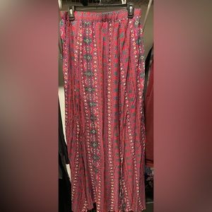 High Slit Maxi Skirt